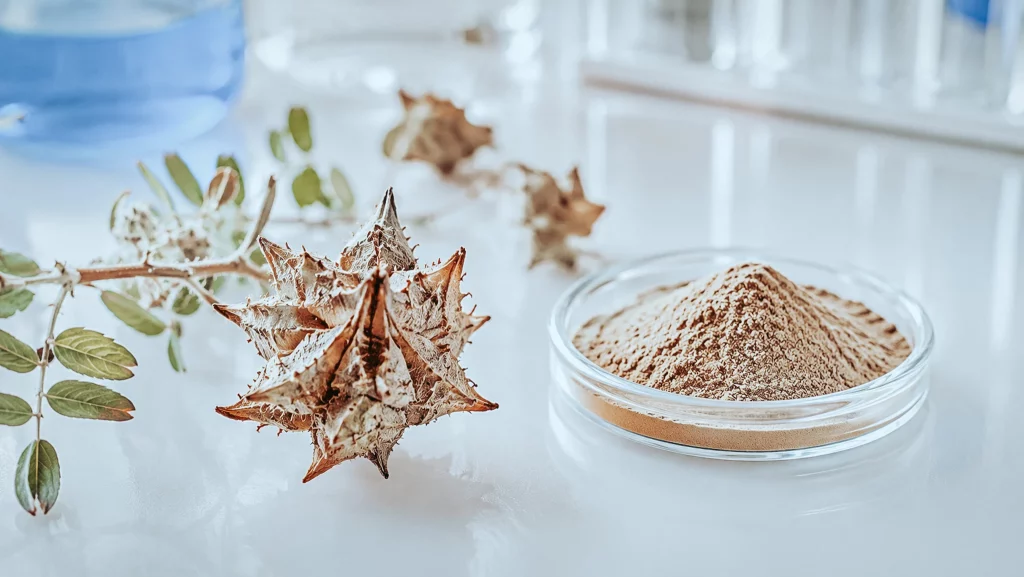 Tribulus extract titrated in protodioscin, quality of the raw material
